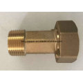 OEM &amp; ODM Qualidade Brass Forged água Meter Nipple (AV9090)